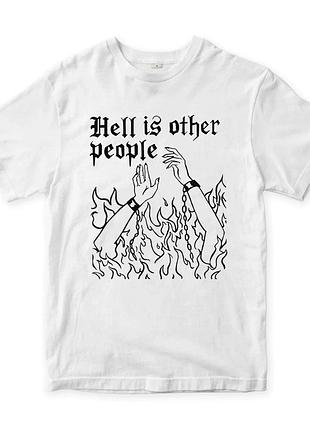 Футболка hell is other people