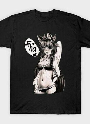 Футболка аниме ahegao