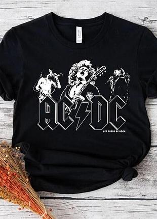 Рок футболка ac/dc