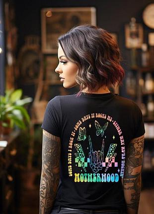 Футболка на хэллоуин «забавная мамина жизнь»