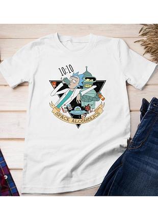 Футболка rick and morty
