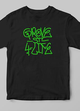 Футболка с принтом grove street