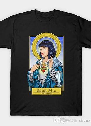 Футболка с принтом «saint mia»