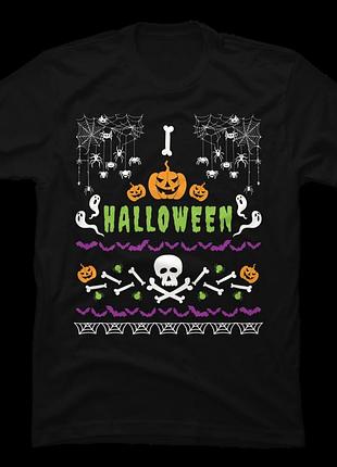 Футболка halloween lover ugly