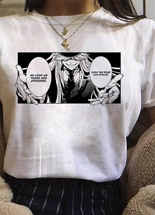 Футболка аниме «сиэль фантомхайв - black butler» unisex