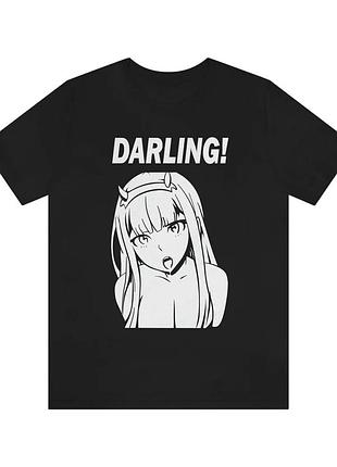 Футболка darling in the franxx zero two