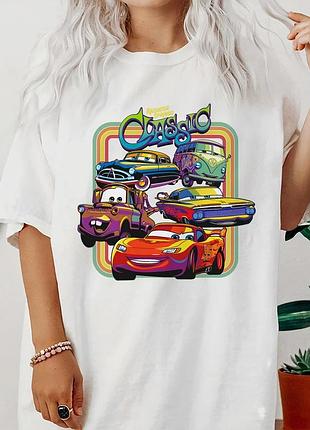 Футболка тачки unisex