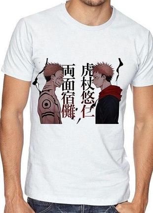 Футболка магическая битва - jujutsu kaisen unisex