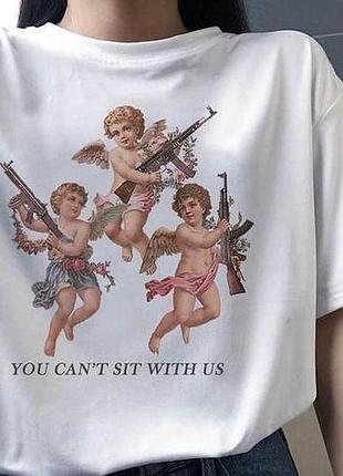 Футболка унисекс «baby angels ak47»