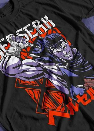 Футболка аниме berserk unisex