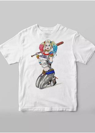 Футболка harley quinn unisex