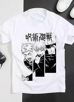 Футболка магическая битва - jujutsu kaisen unisex