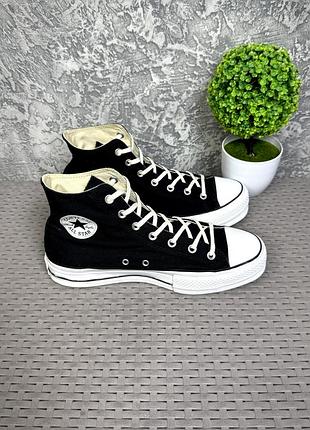 Converse all star кеды кроссовки 42 размер спортивные черные
