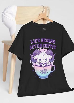 Футболка чашки бафомета kawaii