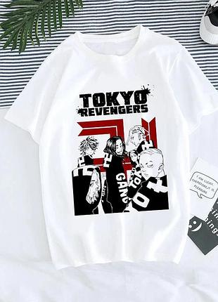 Футболка аниме токийские мстители - tokyo revengers unisex