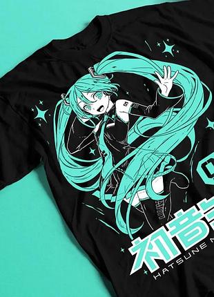 Футболка hatsune miku unisex