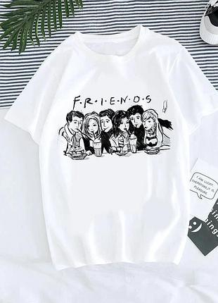 Футболка friends - друзья unisex