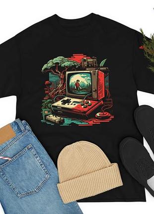 Футболка ретро игра unisex