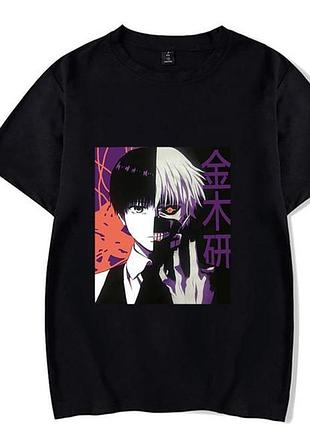 Футболка аниме кен канеки - токийский гуль unisex