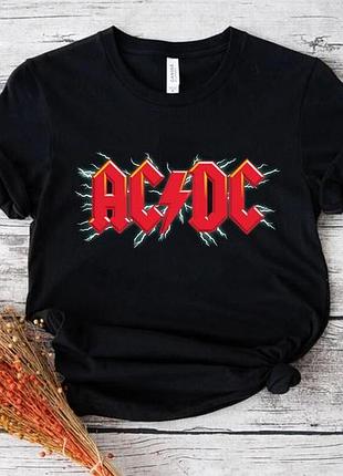 Рок футболка ac/dc unisex