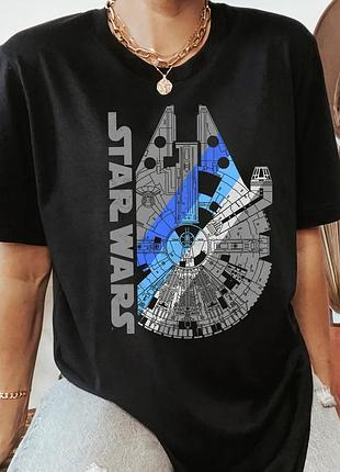 Футболка star wars millennium falcon