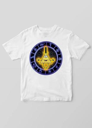 Футболка билл шифр. гравити фолз unisex