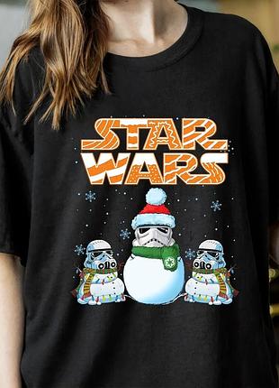 Футболка star wars christmas