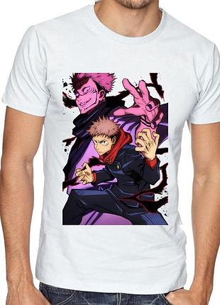 Футболка магічна битва — jujutsu kaisen