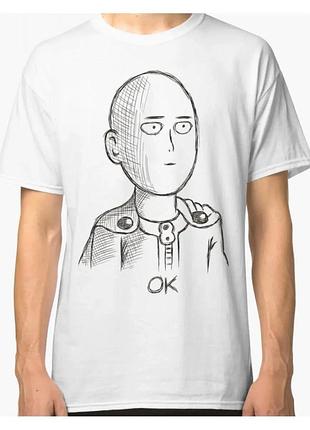 Футболка one punch man. ванпанчмен