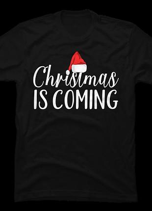 Футболка christmas is coming
