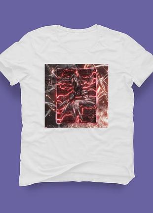 Футболка «dark side vi» а3, біла