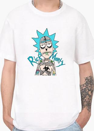 Футболка rick and morty