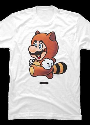 Футболка tanooki mario