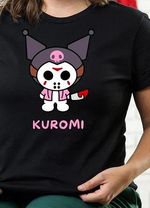 Футболка hello halloween kitty