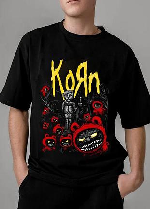 Футболка унисекс «korn»