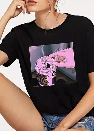 Футболка sad anime vaporwave unisex