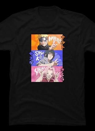 Футболка naruto team 7