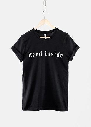 Футболка dead inside