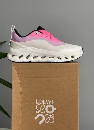 😍 кросівки жіночі loewe x on cloudtilt 2.0 white pink