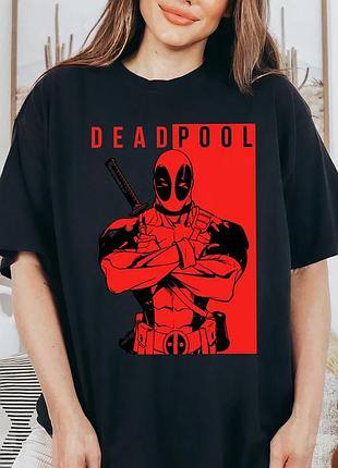 Футболка deadpool unisex