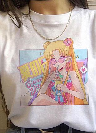 Футболка сейлор мун unisex