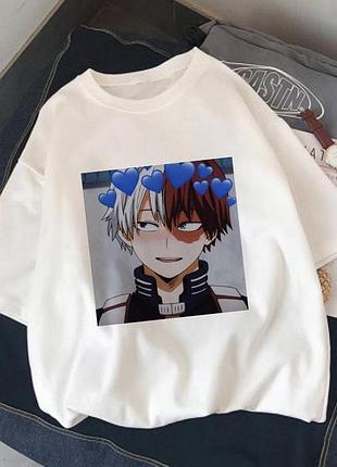 Футболка аніме «моя геройська академія - anime boy» 4