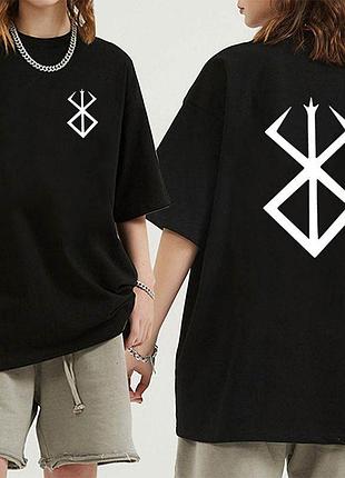 Футболка аниме берсерк unisex
