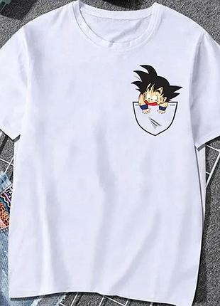 Футболка аниме «драконий жемчуг» unisex