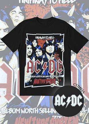 Футболка ac/dc unisex