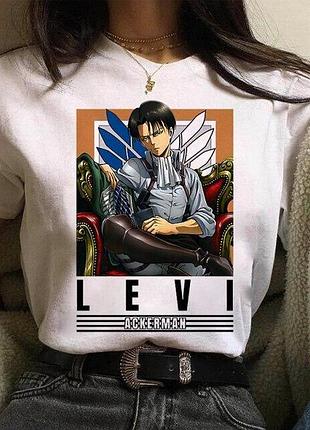 Футболка аніме attack on titan