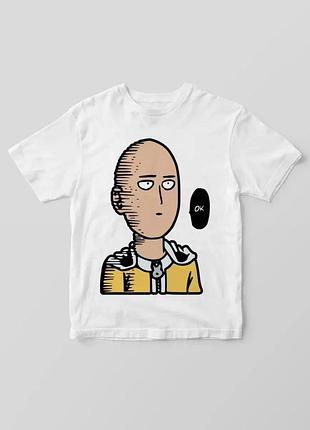 Футболка one punch man. ванпанчмен