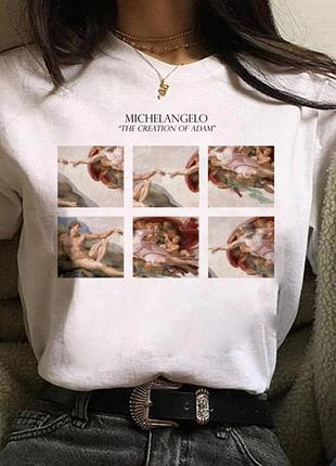 Футболка микеланджело unisex