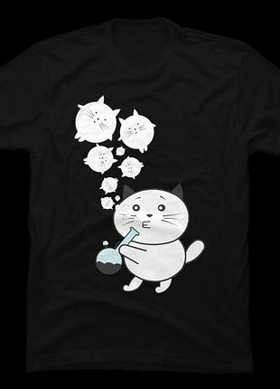 Футболка smoke cat