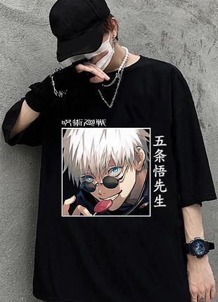 Футболка аниме «магическая битва» unisex